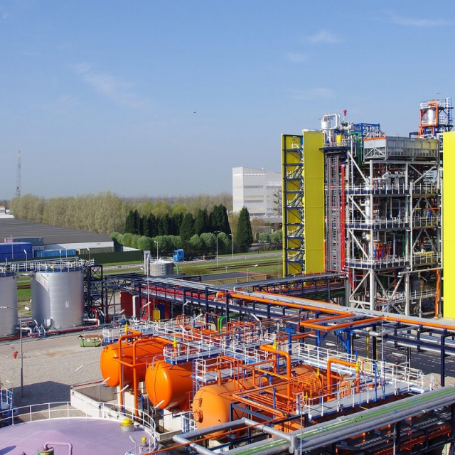 Huntsman refinery turnaround project Rotterdam